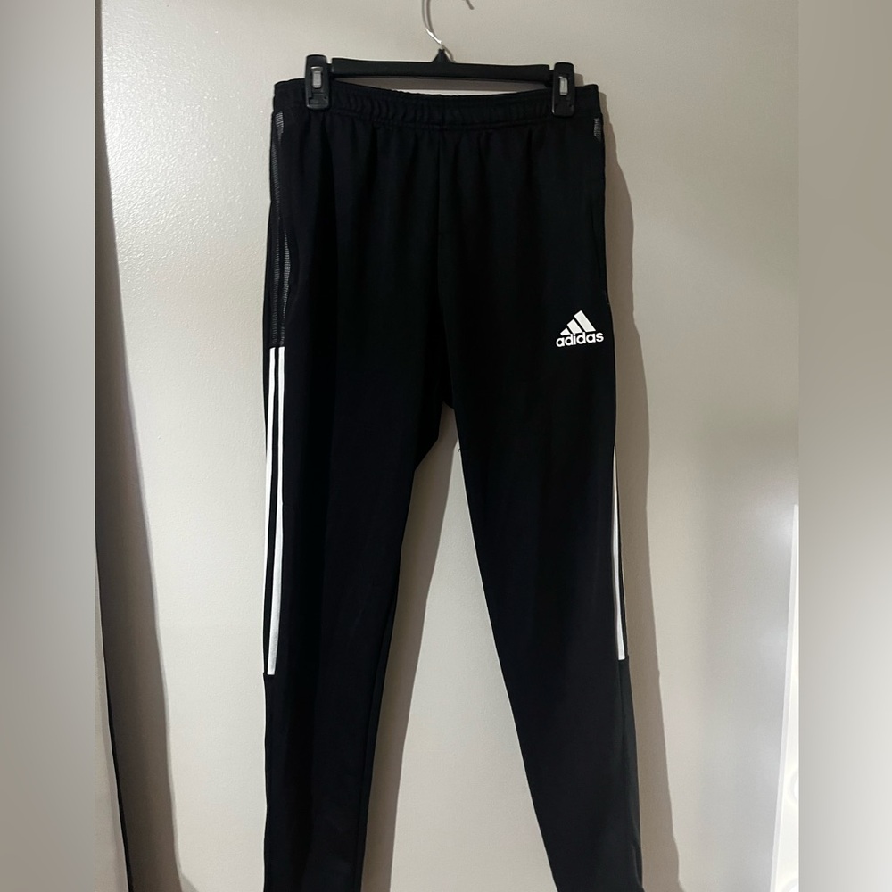 Adidas Side Stripe Logo Joggers